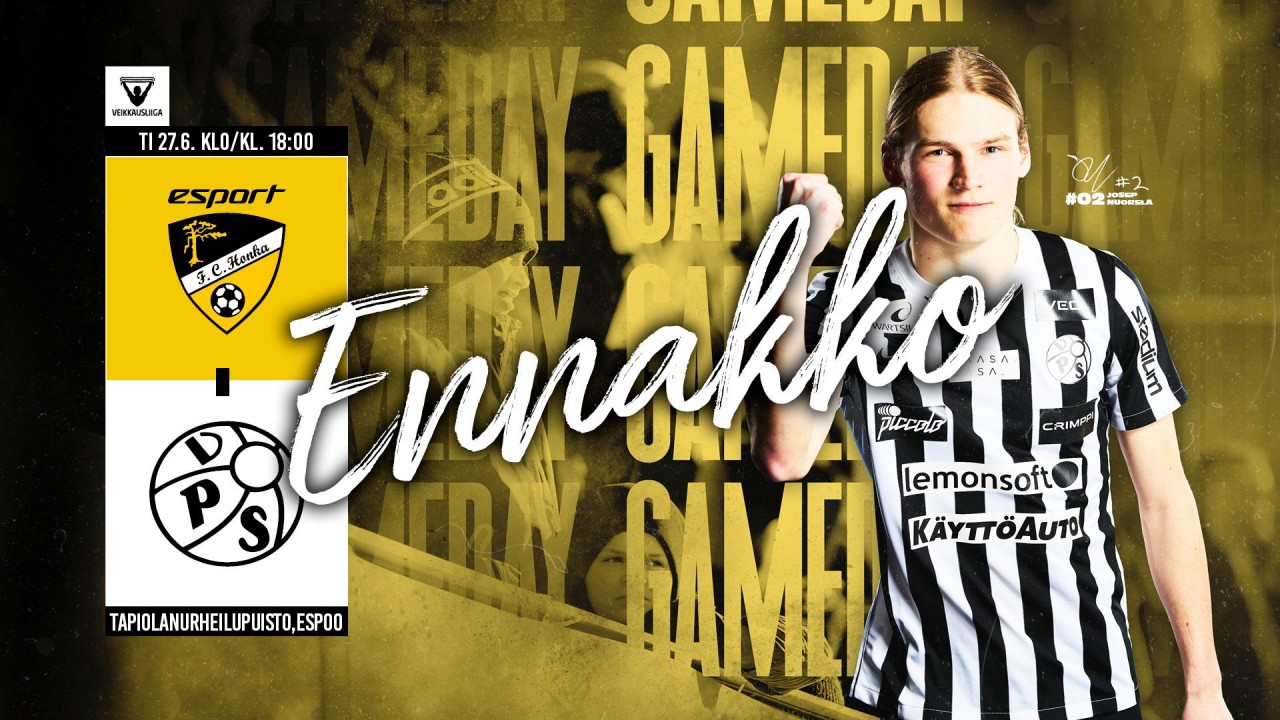 Otteluennakko: FC Honka - VPS | Veikkausliiga