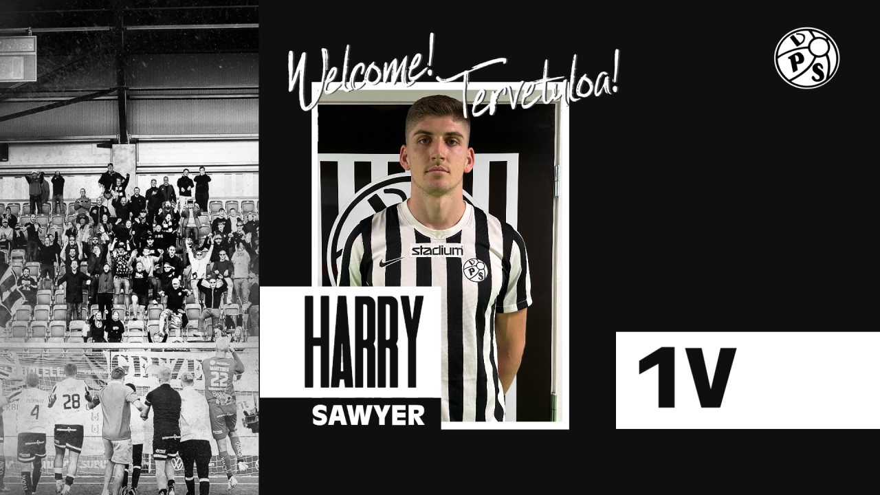 Tervetuloa Vaasan Palloseuraan Harry Sawyer!