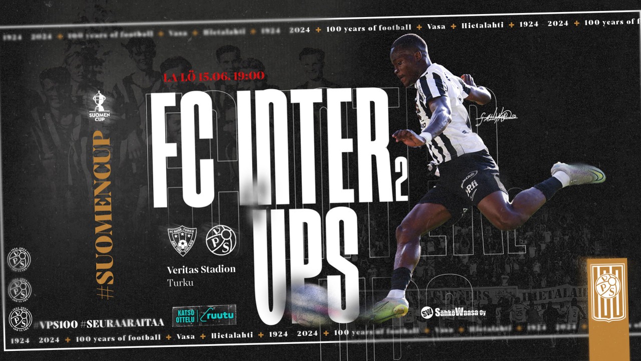 Otteluraportti: FC Inter 2 - VPS | Suomen Cup